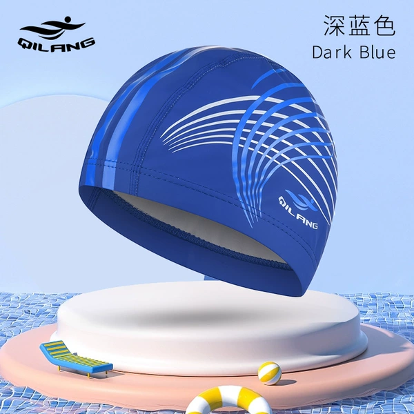 PU cap-navy blue
