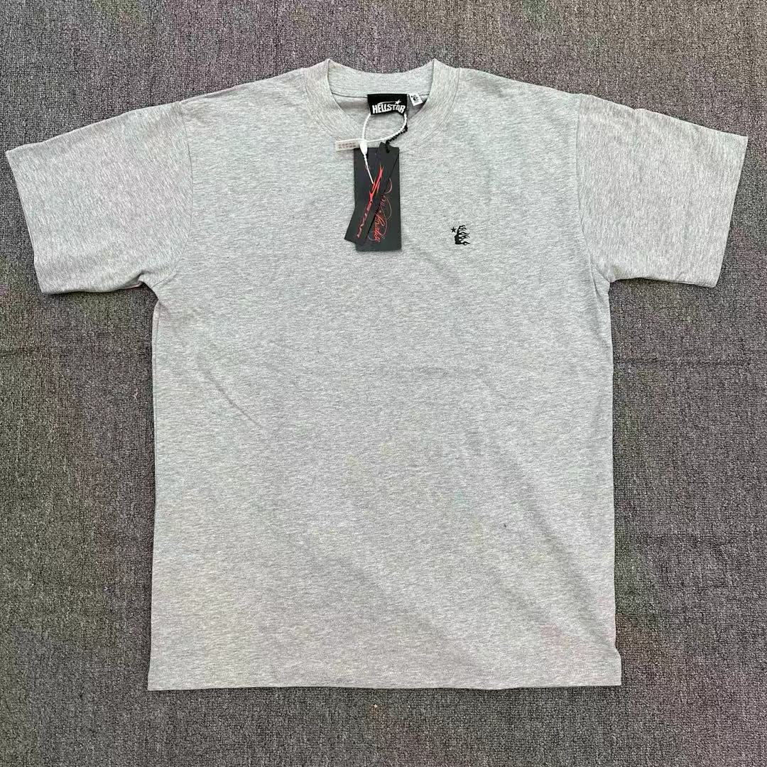 Hellstar T-shirt Studios Portrait Grey