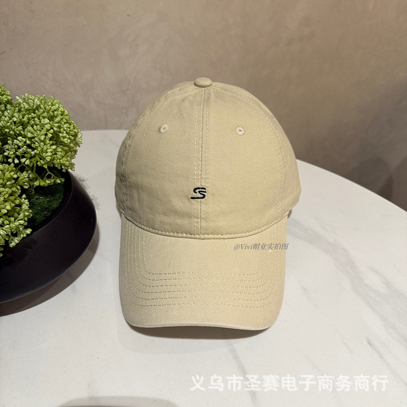 韩版小字母简约棒球帽子女春秋时尚百搭显脸小情侣鸭舌帽男ins潮|undefined