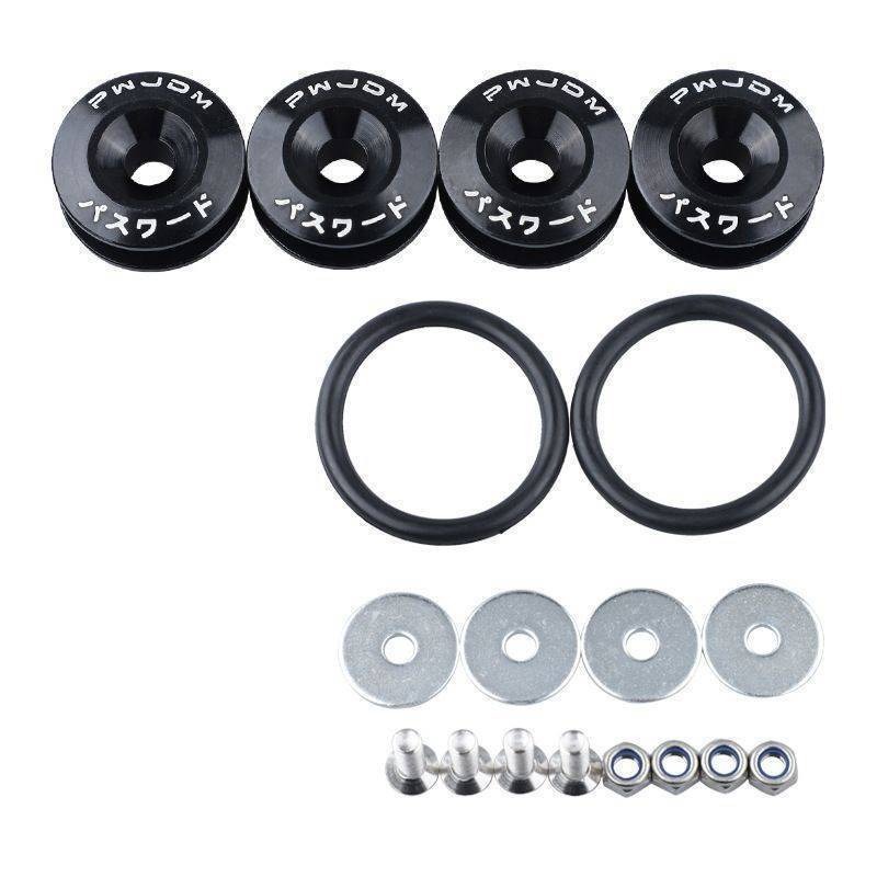 Car Modification Front and Rear Bumper Decorative Hatch Cover Fixing Screws Surround Reinforcement Gasket Decorative Surround Gasket