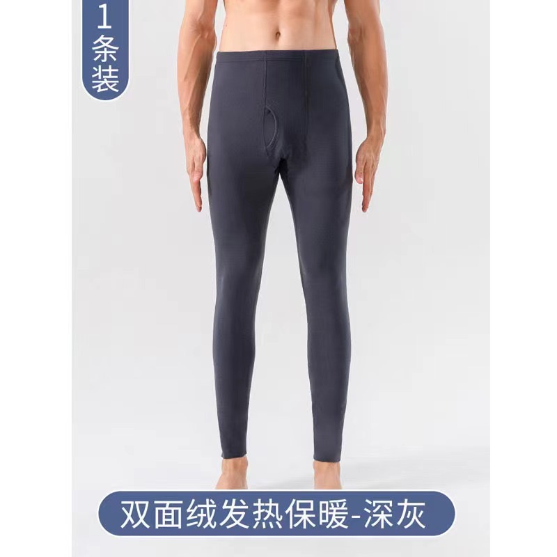 Invierno de los nuevos hombres develvet largo baja temperatura calefacción otoño y el invierno grafeno pantalones calientes desgaste frío