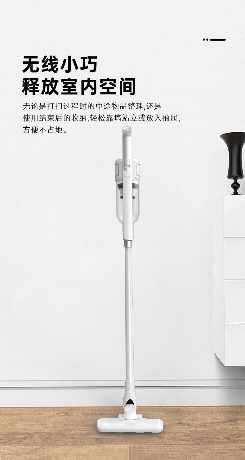 Factory direct supply of wireless vacuum cleaners for car and home use, handheld with strong suction, convenient for pet hair, portable vacuum cleaner for car use