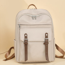 跨境新款时尚双肩包2025年潮流学生电脑包女14寸女商务大容量书包