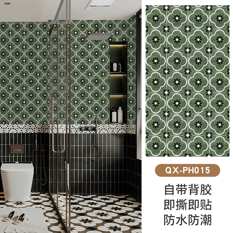 Fresh self-adhesive waterproof sticker, wallpapers