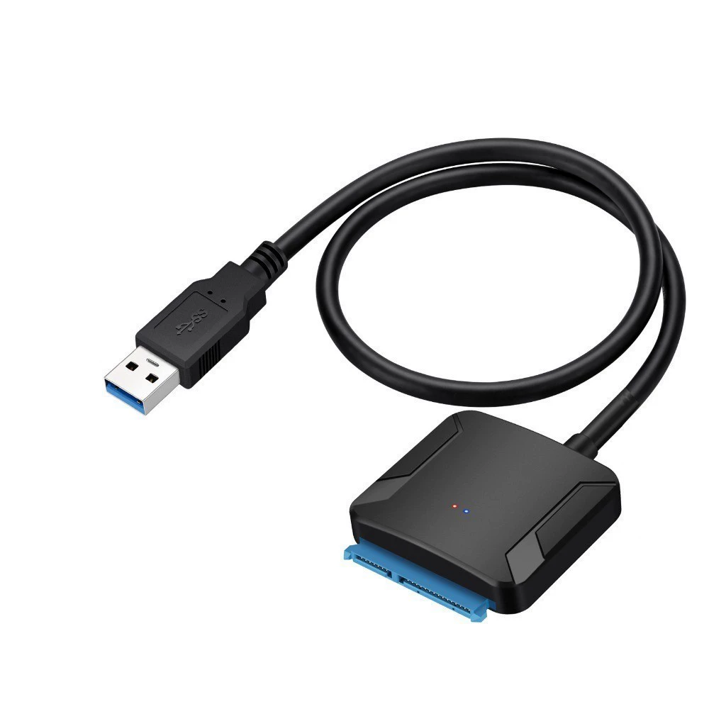 Usb3.0 жесткий диск адаптер кабель 2.5/3.5-дюймовый механический SSD твердотельный диск с блоком питания USB3.0 легкий диск кабель