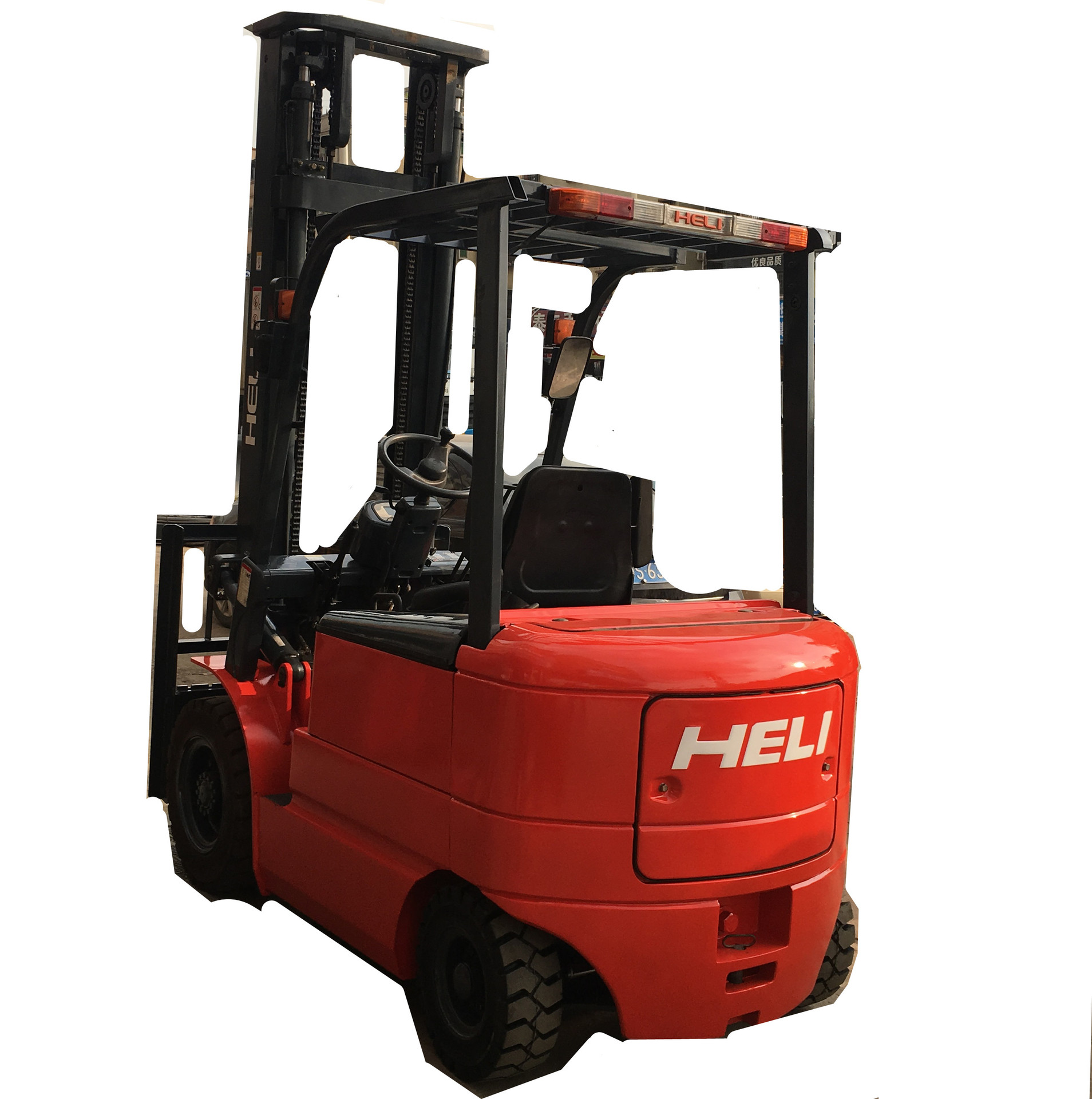 2吨合力叉车 合力电动叉车 两节门架升高4.5米合力电动叉车