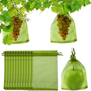 Cross-border Grape Strawberry Fruit Protection Mesh Bag Bird-proof Insect-proof Mesh Bag Planting Bag Seed Bag Spot