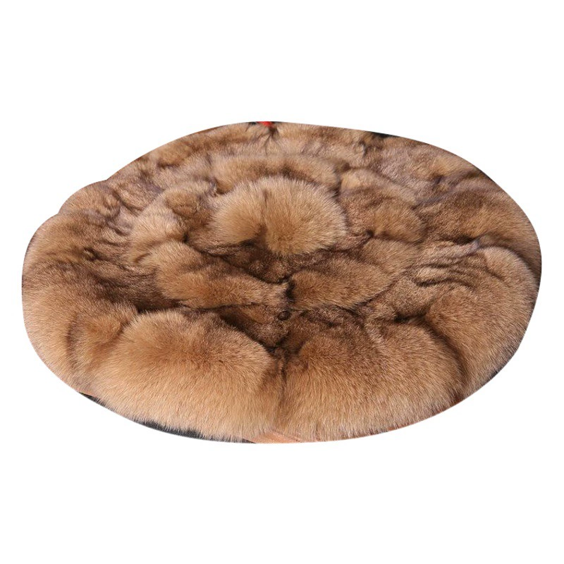 Новая автомобильная подушка на сиденье из искусственного меха (короткий ворс), комплект из трех предметов (один элемент без спинки), оптом, в наличии