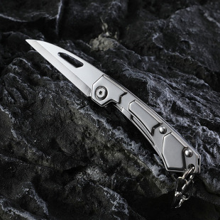 Folding Knife outdoor stainless steel self-defense camping knife portable folding knife fruit key knife survival knife sharp