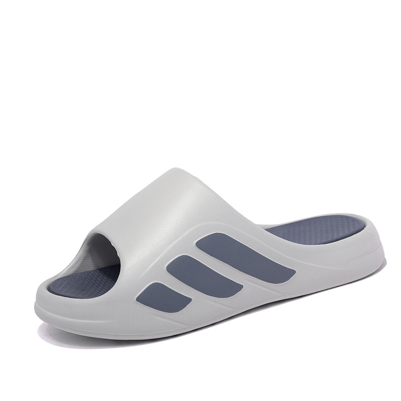 Zapatillas de hombre 2025 nuevo verano interior hogar antideslizante hombres y mujeres con el mismo estilo exterior sandalias deportivas de suela gruesa