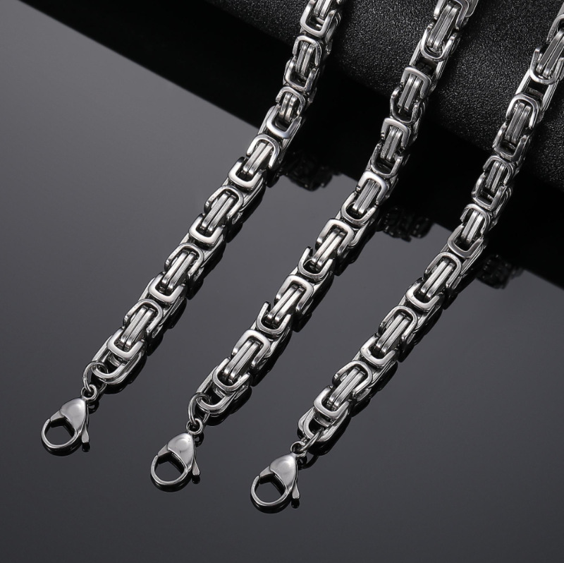 Imperial Bracelet For Men High-end Cuban Chain Titanium Steel_voghion.com
