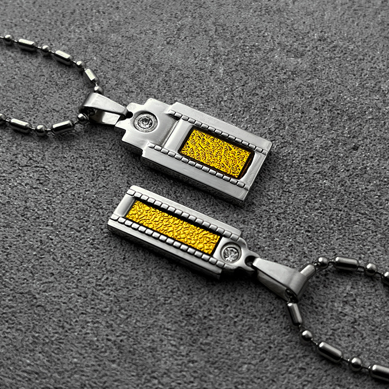 9g Weight Pendant Jewelry Making Type 1 Piece Quantity 1 Piece 316 Stainless Steel Geometric Polished Pendant
