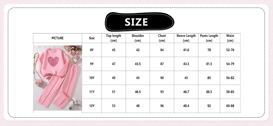 Childrens Long-sleeved Sweatshirt And Long Pants Set For Kids_voghion.com