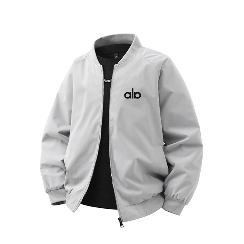 American Bomber Jacket Men's Spring and Autumn American Trendy Loose Casual Baseball Uniform Top