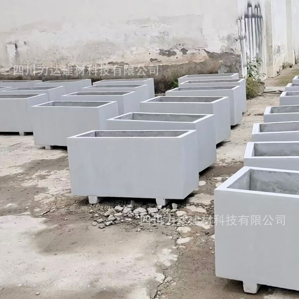 水泥花箱5