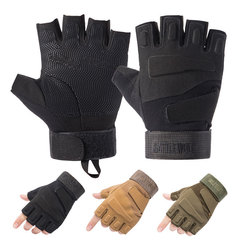 Battle Glove Outdoor Cycling Men Women Sports Fitness Wild War CS Motorcycle Performance Show Half Finger Gloves
