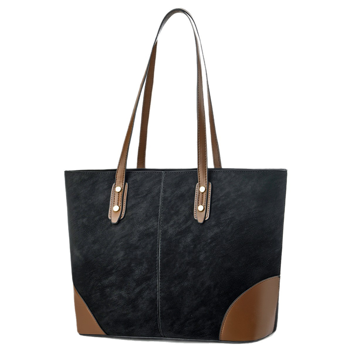 Simple retro temperamento bolso de hombro nuevo bolso de color sólido bolso de mano mochila de viaje casual Totebag