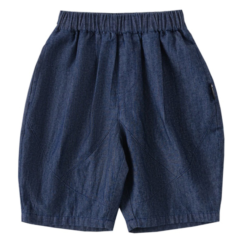 Youbao ropa para niños, pantalones para niños, jeans casuales para niños, pantalones cortos para bebés de verano, tendencia suelta XK83095 image 1