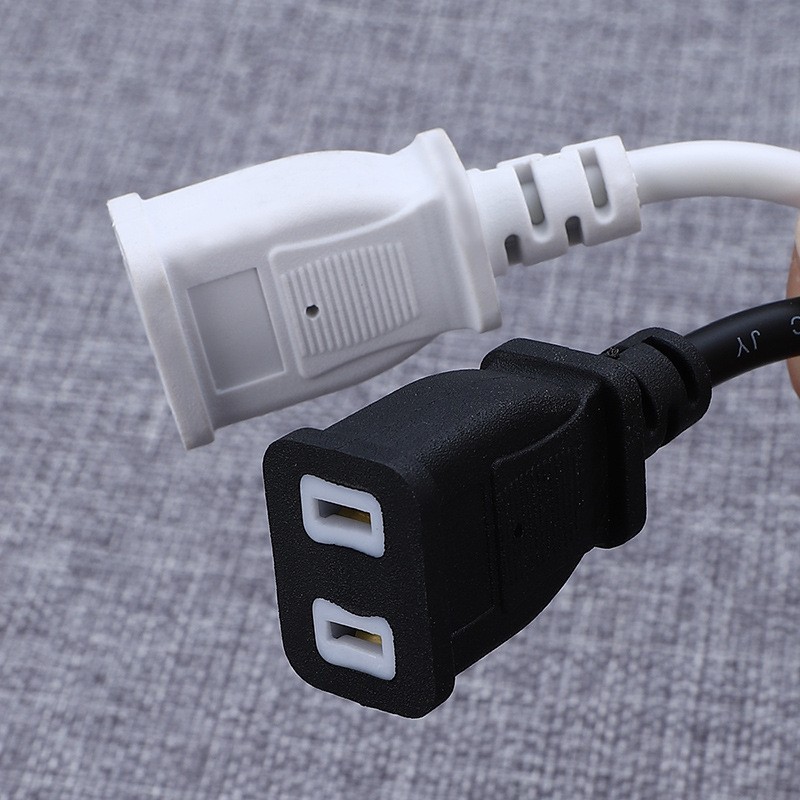 Cable de extensión de cable de alimentación multifuncional doméstico de alta potencia de dos agujeros de cable de extensión de monitor de cable de extensión de carga de vehículo eléctrico