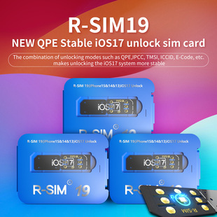 R-SIM19 QPE������iOS17-18�N���N�m���iPhone6-17ȫϵ�н��i