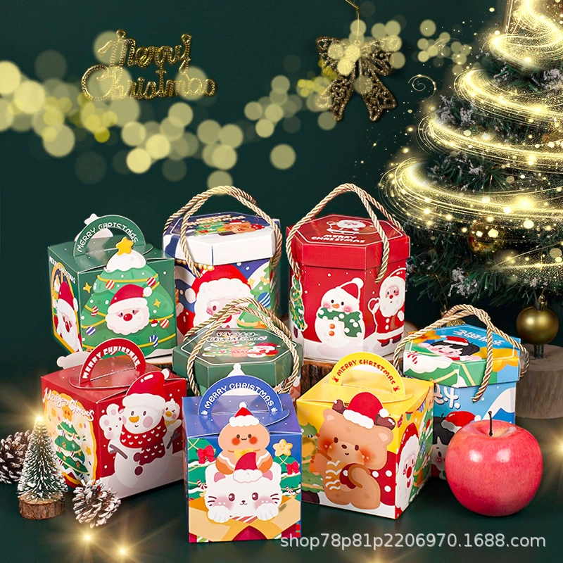 Рождественская яблочная коробка Сочельник