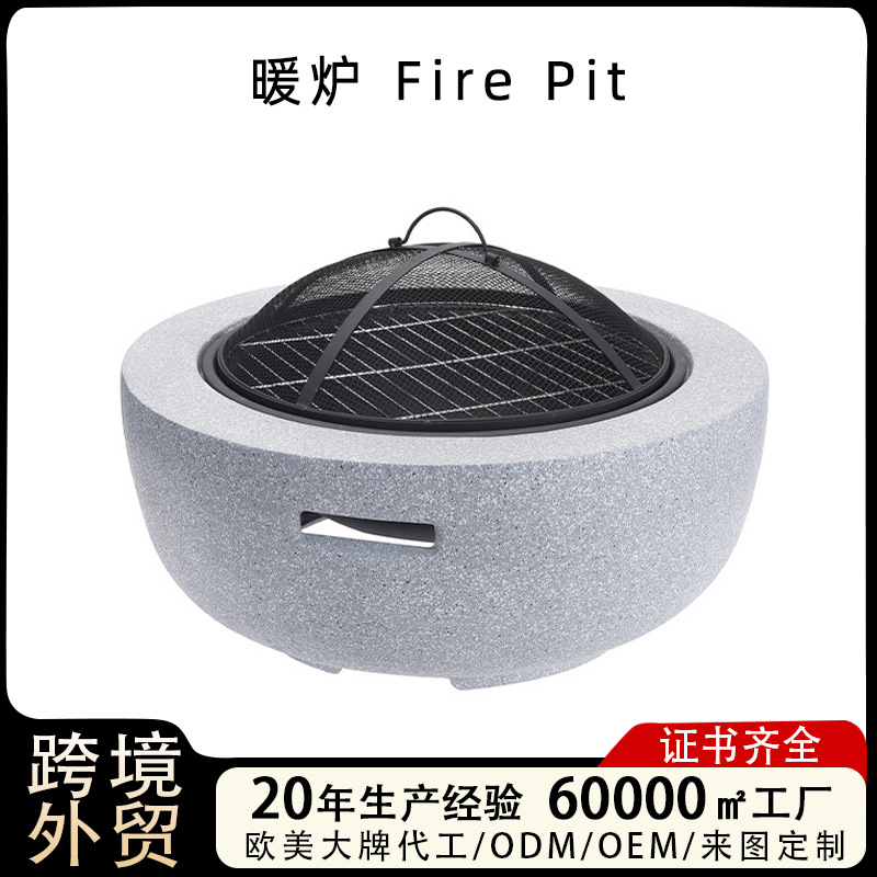 Villa patio horno de barbacoa horno exterior parrilla de parrilla para hervir té horno doméstico horno de fuego interior leña de carbón horno de calefacción