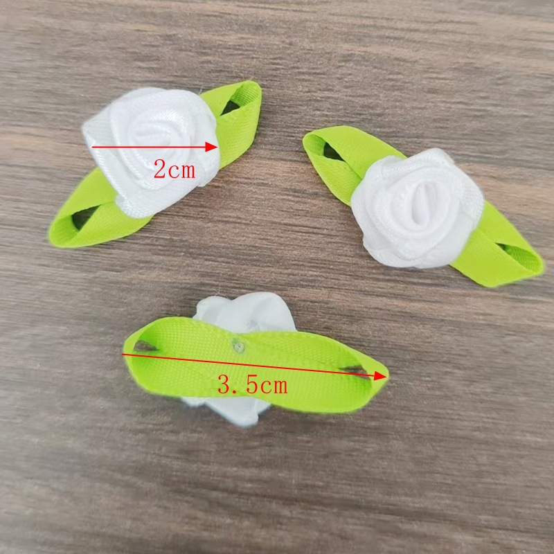 Pequeña cinta Rosa ropa para niños accesorios de juguete en stock diy1.5cm pequeña flor Rosa