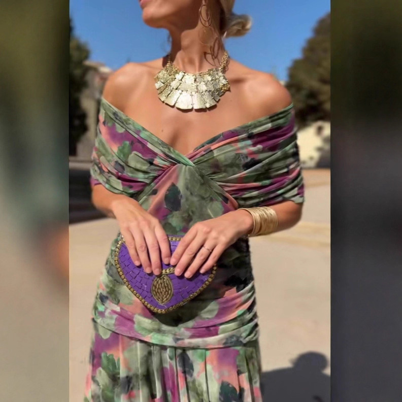 2025 European and American Cross-Border Women's Clothing Independent Station Amazon Aliexpress New Instagram Dress with Lining 2025 European and American Cross-Border Women's Clothing Independent Station Amazon Aliexpress New Instagram Dress with Lining