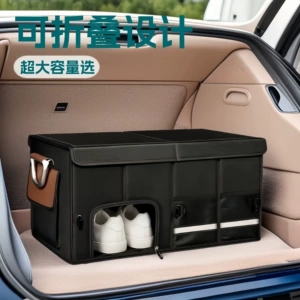 Car Storage Box Trunk Organizer Wholesale Foldable Car Storage Box Thickened Oxford Storage Organizer Box