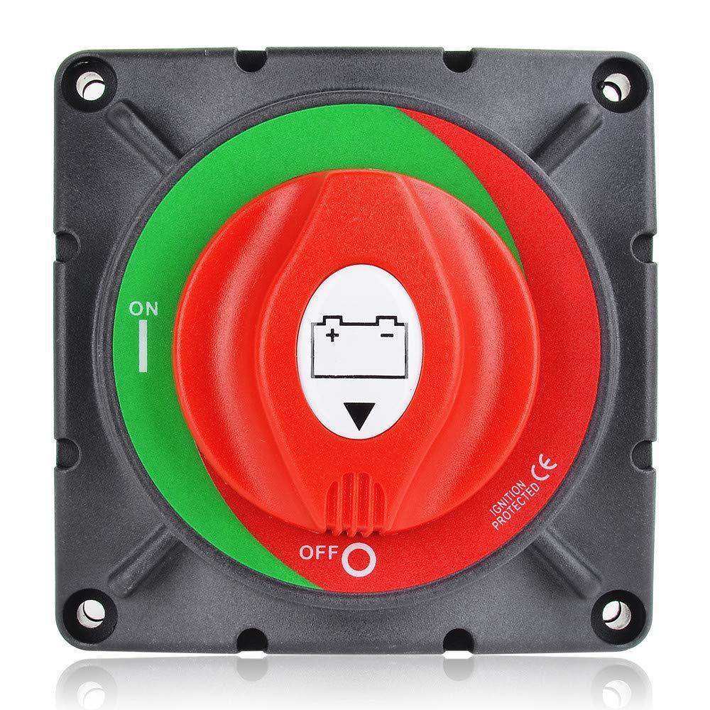 12V-48V Heavy-Duty Battery Power Switch Truck Trailer Ship Yacht 600A High Current Power-Off Switch