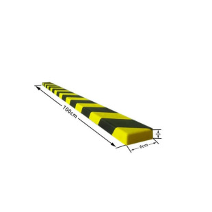 Industrial Grade Pu Polyurethane Foam Anti-Collision Strip High Resilience Car Parking Lot Elevator Door Anti-Collision Protection Strip
