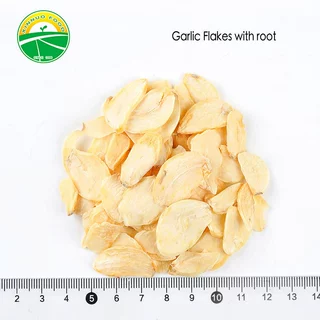 出口干蒜片加工定制脱水蔬菜大蒜片厂家现货批发烘干去头去根蒜片