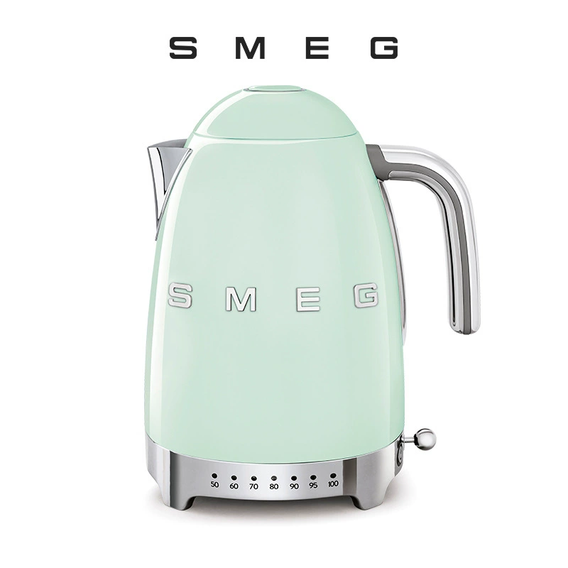 Электрический чайник SMEG KLF04, ёмкость 1,7 л, 7 уровней температуры, термоизоляция