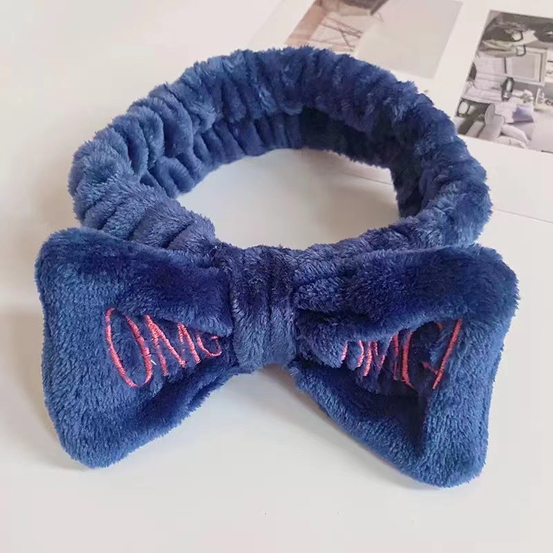 Directo de fábrica creativa carta OMG banda para el cabello arco femenino lavado de cara máscara de maquillaje diadema accesorios para el cabello al por mayor