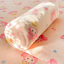 卡通牛奶绒床单冬季加绒保暖被单垫单珊瑚绒毛毯毯子加厚2025新款