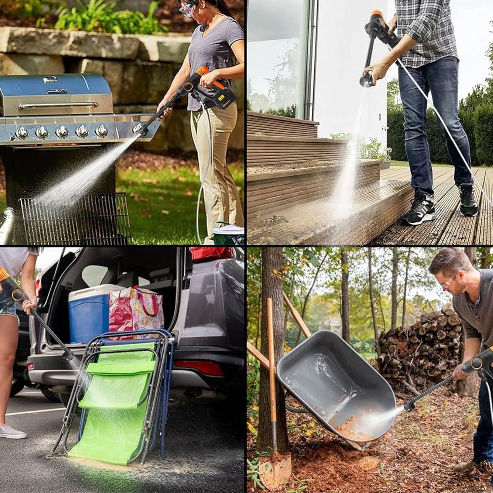 Cross-Border Supply of Wireless Car Washers, High-Pressure Water Guns, Portable Lithium Battery Car Washers, and Watering Tools