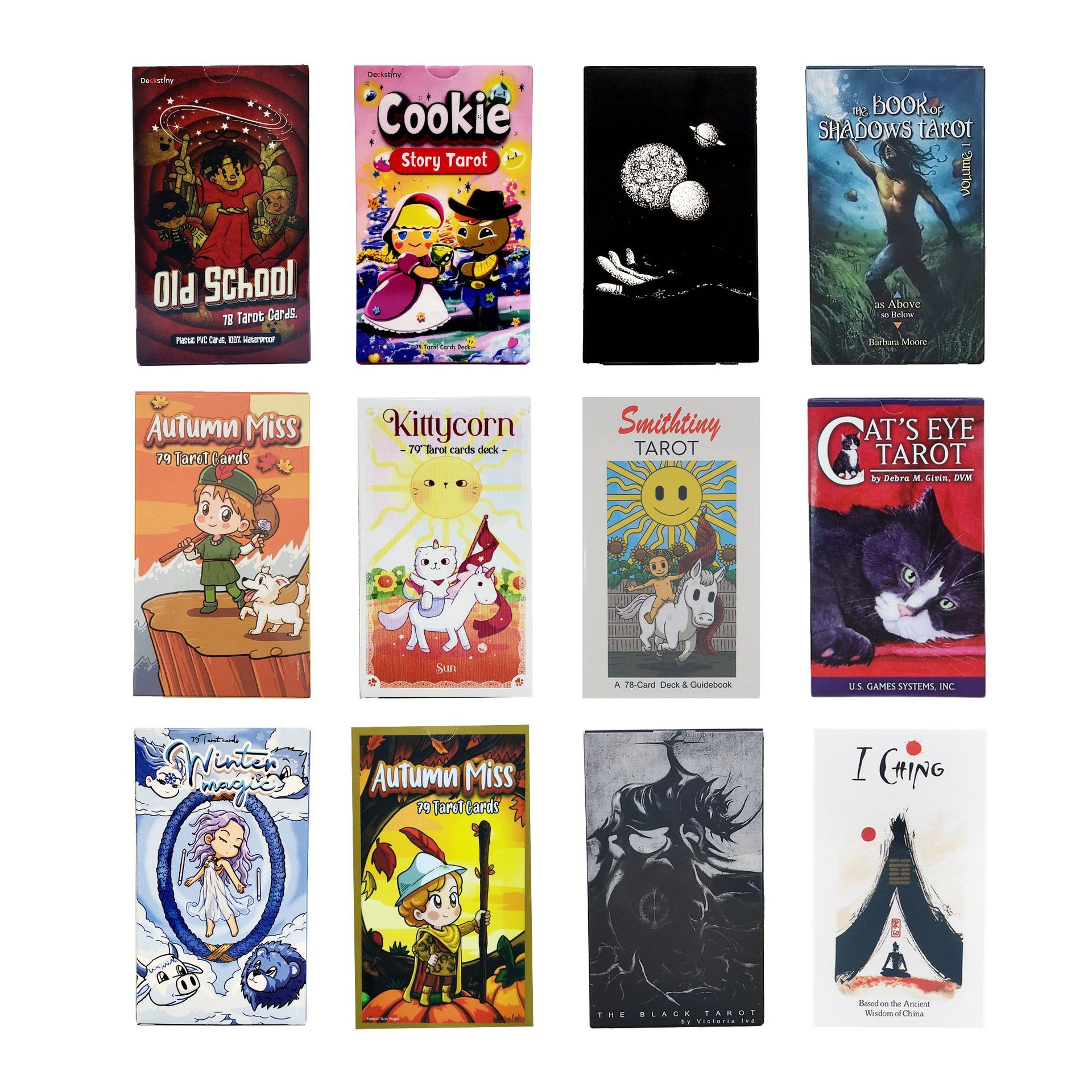 2022 New 12*7 Tarot Oracle Card Collection Various Popular Hot Items_voghion.com