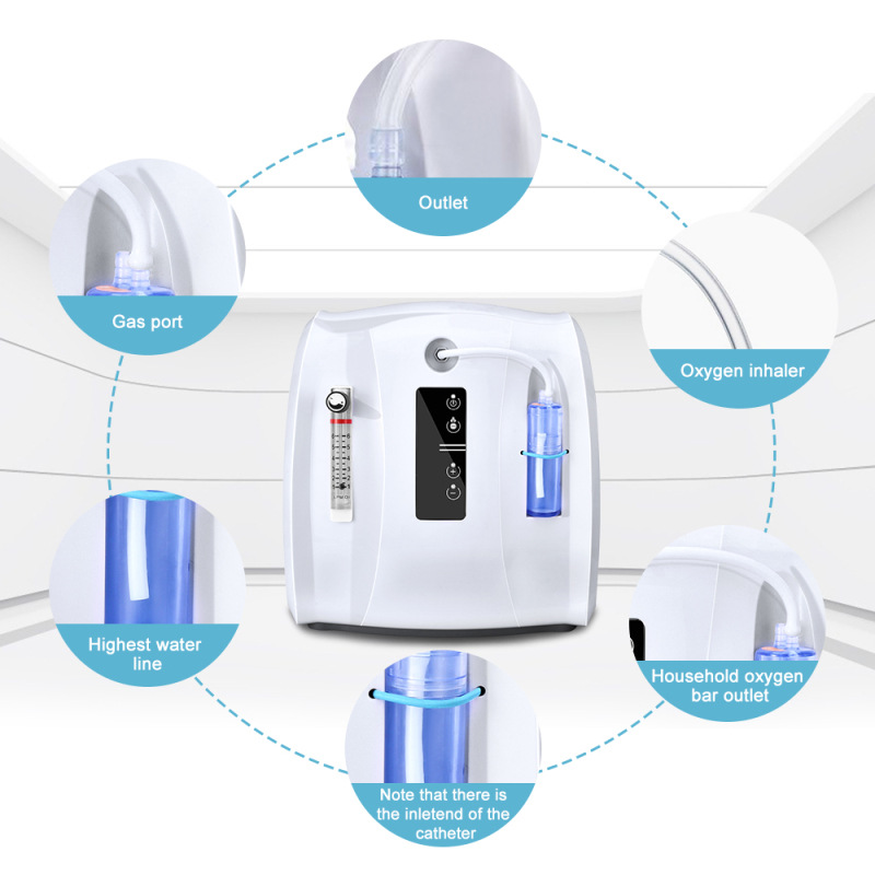 Oxygen pump outdoor oxygen pump oxygen generator oxygen machine oxygen flushing device travel flushing oxygen bar car air purifier