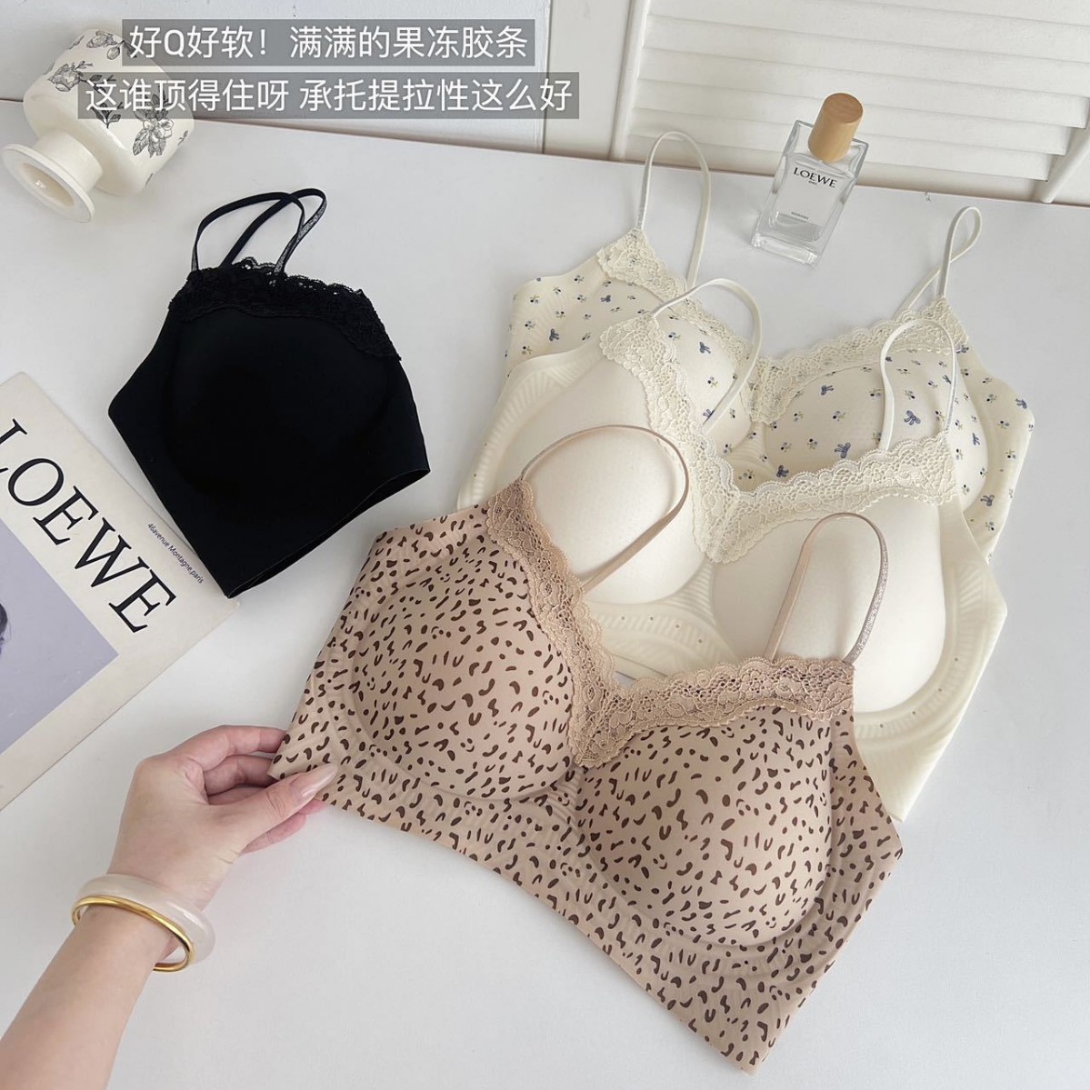 Respiratory lace underwear