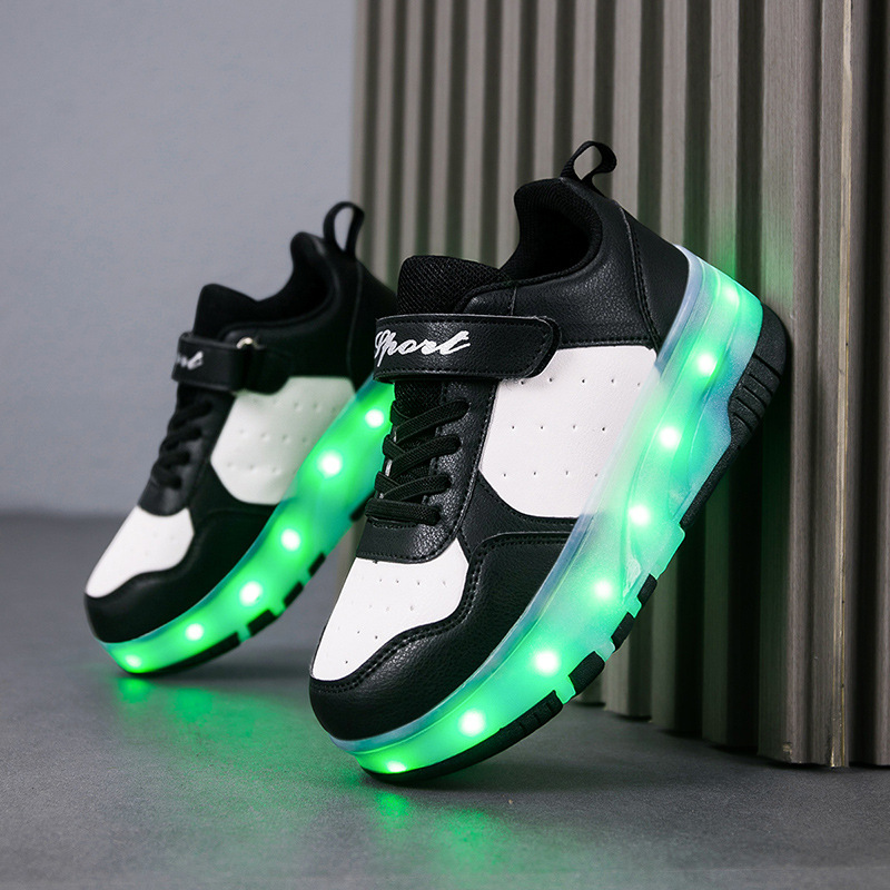 Children's Heelys Shoes Summer Two-Wheel Charging Roller Shoes Adult Skates with Light Wheel Shoes Source Factory Children's Heelys Shoes Summer Two-Wheel Charging Roller Shoes Adult Skates with Light Wheel Shoes Source Factory