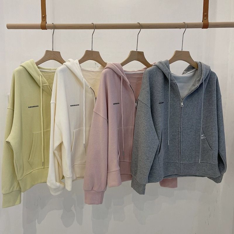 Mujeres Sudadera Manga Larga Sudaderas Con Capucha Para Mujer Básico Color Sólido display picture 8