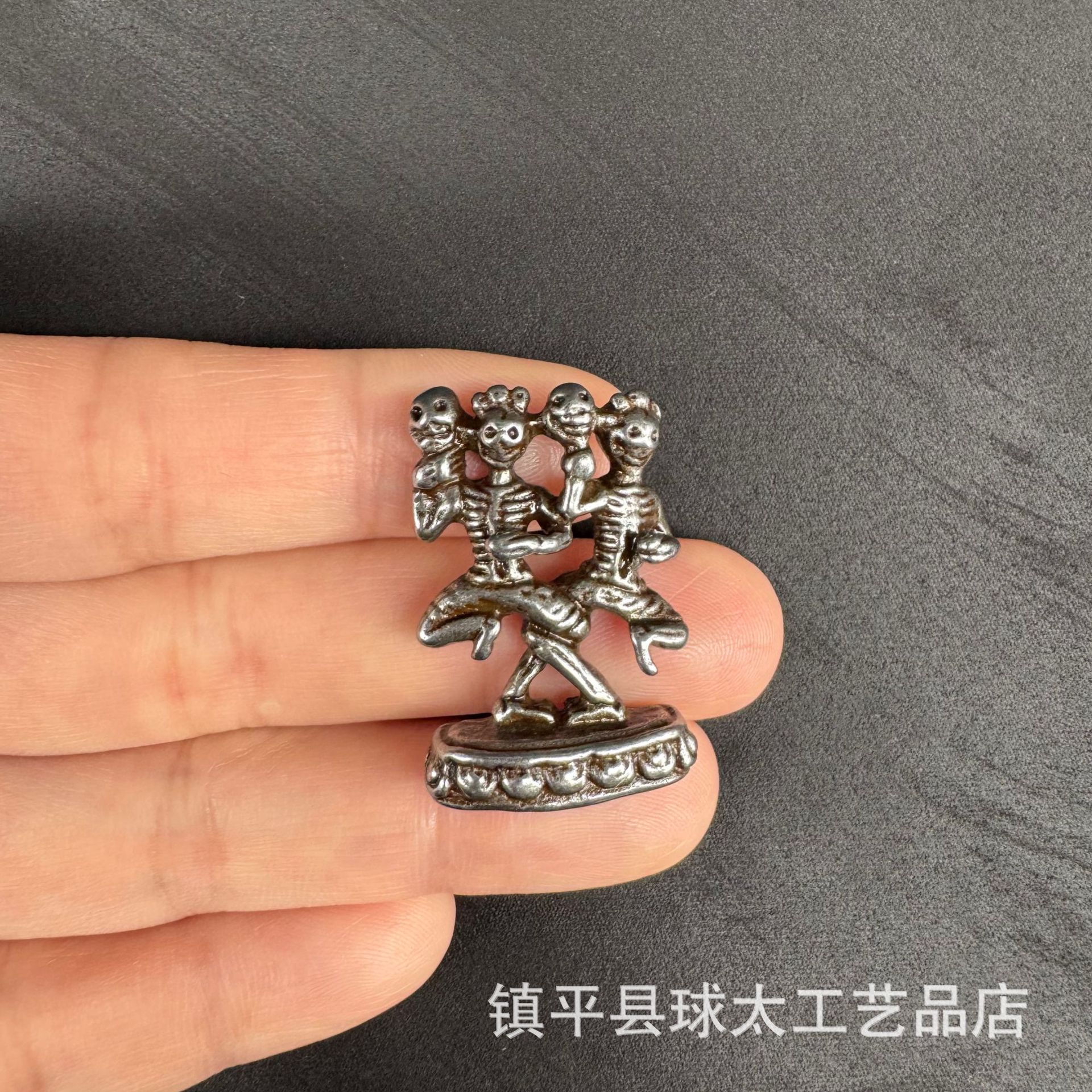 藏式小佛像摆件桌面迷你装饰铁饰品小摆件