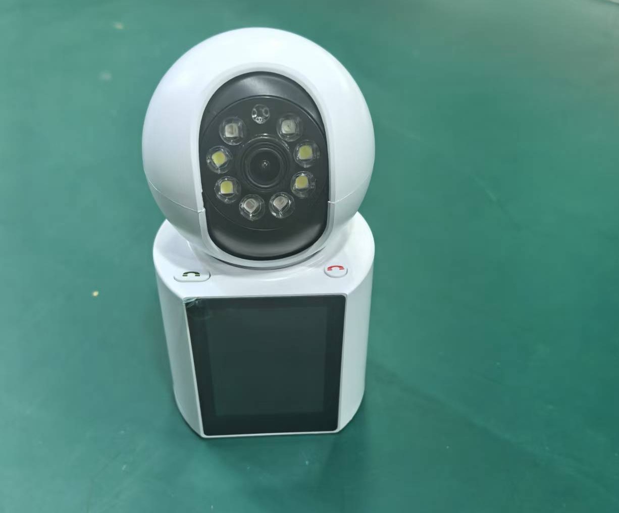 ホームインテリジェント監視カメラモニタリング1080P屋内超高精細ホームモニター360は夜間も視察可能