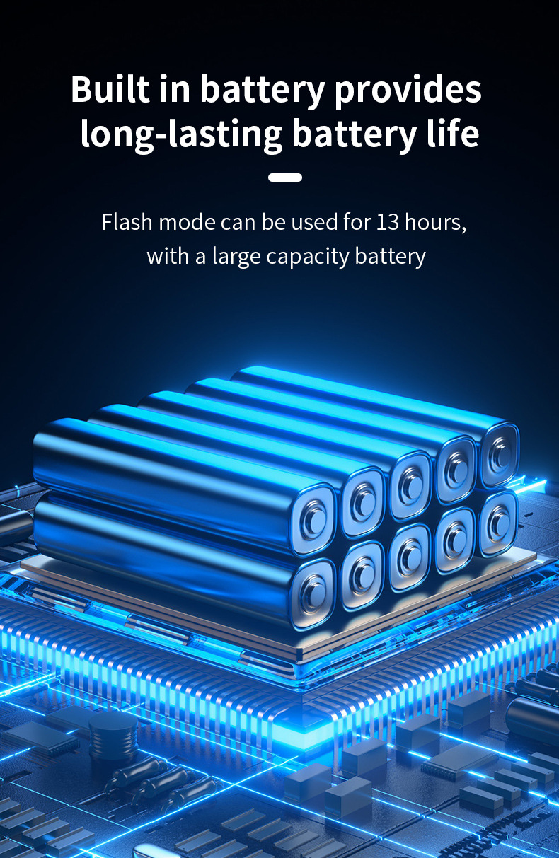 M6S large-capacity car, motorcycle, electric vehicle, aircraft light, modified drone flash light, outdoor warning light