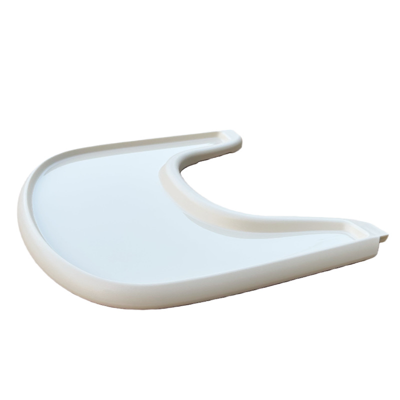 子供の成長の椅子の光の面の食事の皿の赤ちゃんの食事の椅子のトレーの鏡面の面は食事の碗の高い椅子の皿を吸うことができます。