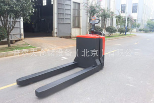 Lighter and Height Thickened Fork Walking Station Driving Pedal Full Electric Pallet Truck Ground Cattle Hydraulic Forklift