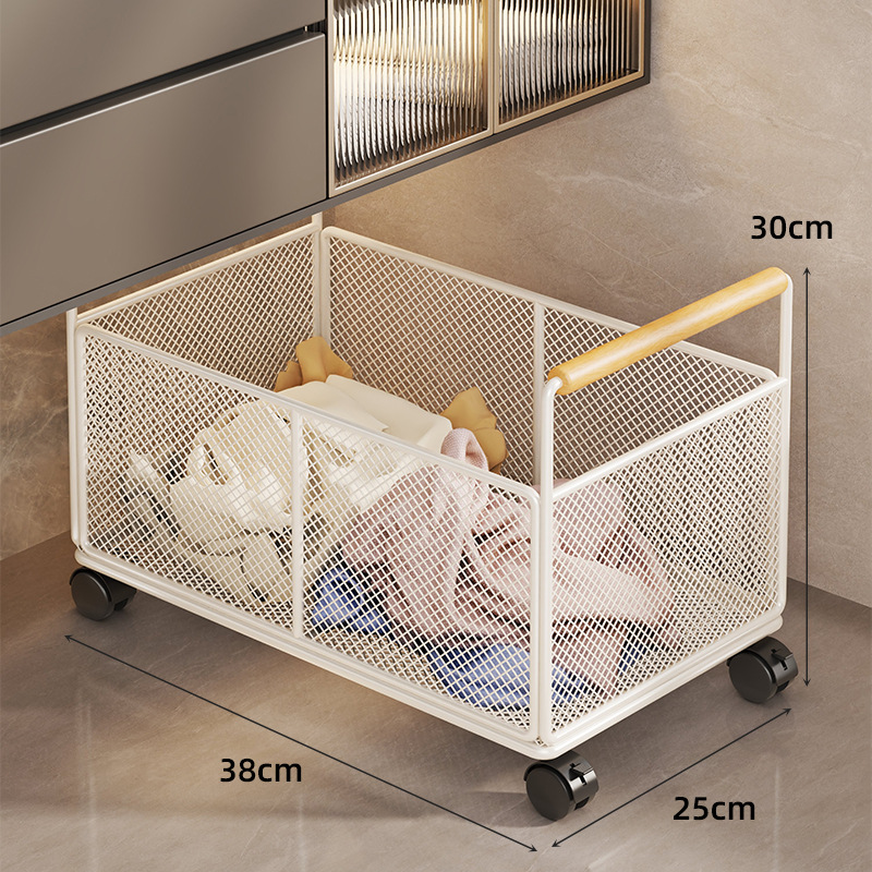 Estante Organizador Bajo Lavabo de Hierro Móvil para Baño image 7