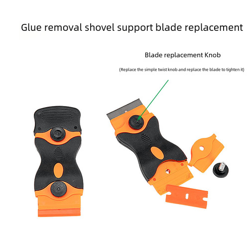 Screen Dealing Blade, Plastic Blade for Phone Screen, Disassembly Cleaning Scraper, Glue Removing Blade, Dry Glue Scraper, Glass Scraper for Car