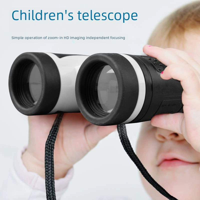 Kids Telescope & Handheld Microscope Science Kit, Elementary STEM Toy, Multi-Color