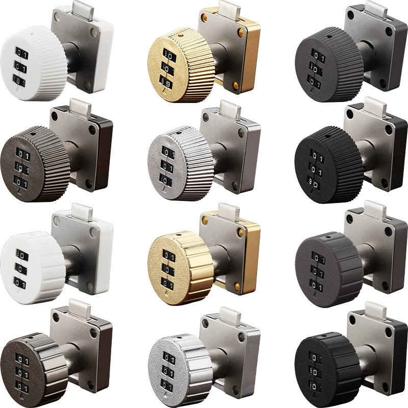 Mechanical storage system for boxes for documents, lock, anti-theft